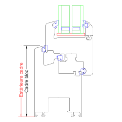 P.08 1690x1510mm -  Fenêtre PVC