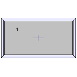 P.21 1598x806mm -  verre isolant stopsol