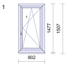 P.01 802x1507 - Fenêtre PVC