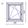 P13 - 1095x1260 - Fenêtre PVC