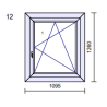 P12 - 1095x1260 - Fenêtre PVC